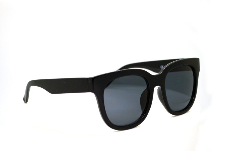 Shady Black Butterfly Sunglasses with Grey Tint 1