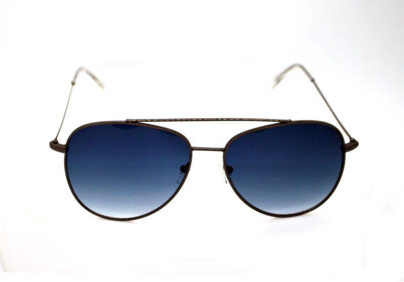 Shady Gunmetal Finish Sunglasses with Navy Gradiant Tint 2
