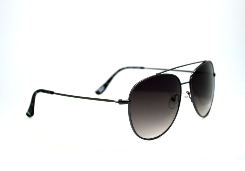 Shady Gunmetal Finish Sunglasses with Black Gradiant Tint 1
