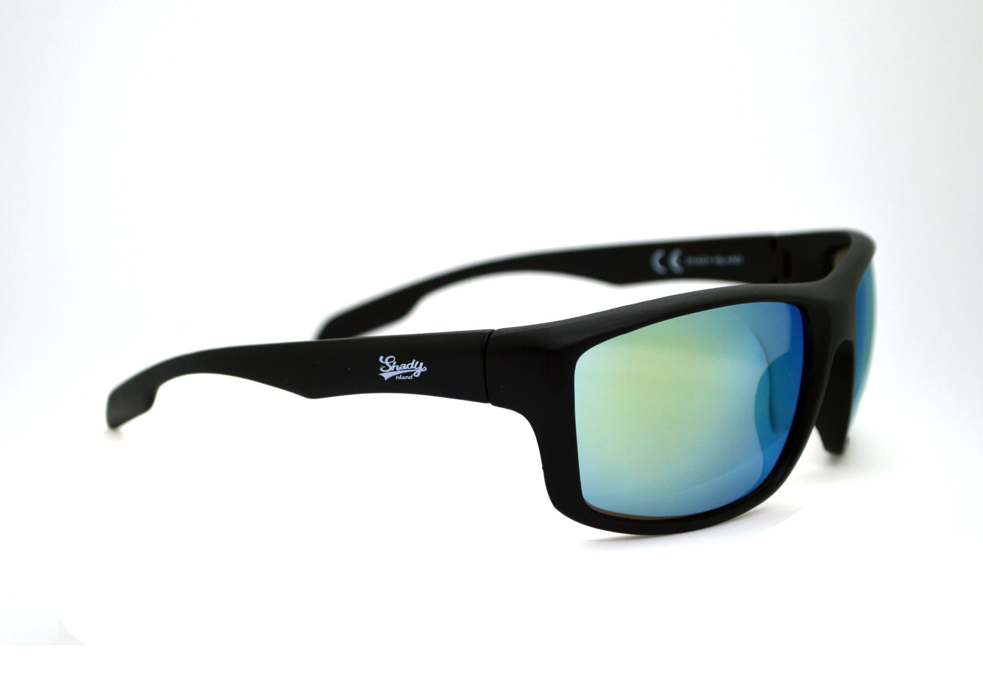 Shady Black Sporty Sunglasses with Light Blue Tint » Sporty » Jamaican ...