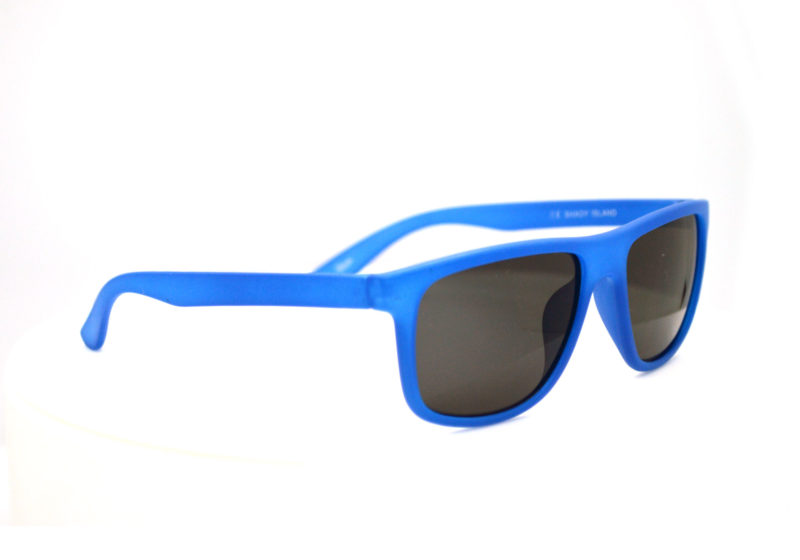 Shady Light Blue Tween Sunglasses with Black Gradient Tint 1
