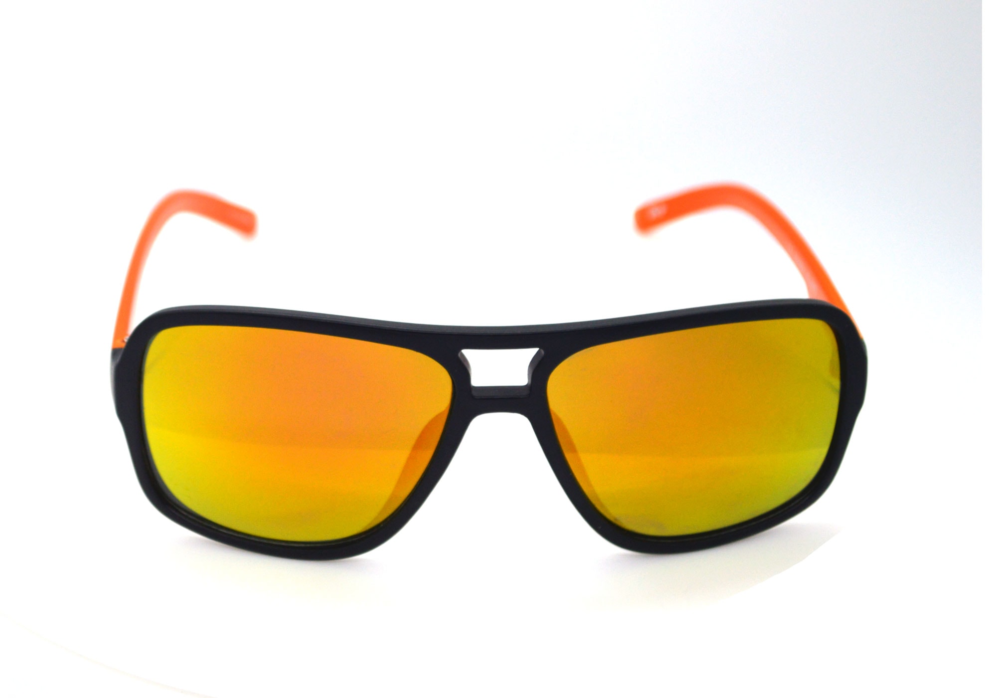 Shady Orange & Black Tween Sunglasses with Yellow Tint » Kids ...